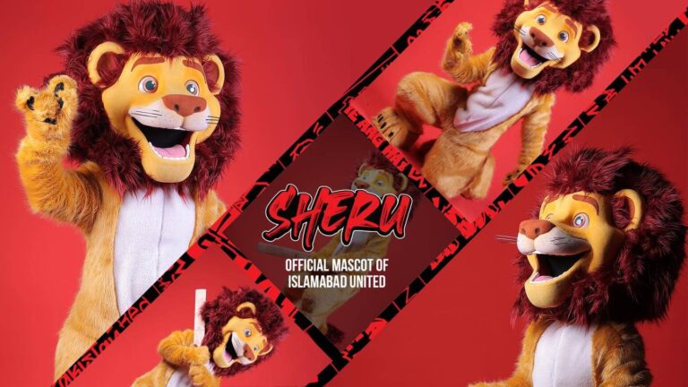 Islamabad United Official Mascot Red Hot Sheru for PSL 9